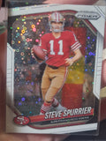 2025 Panini Prizm Steve Spurrier #157 White Disco Prizm 49ers