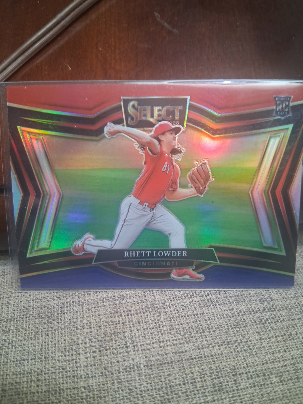 2025 Panini Select Rhett Lowder #209 Tri-Color Prizm /99 Diamond Level